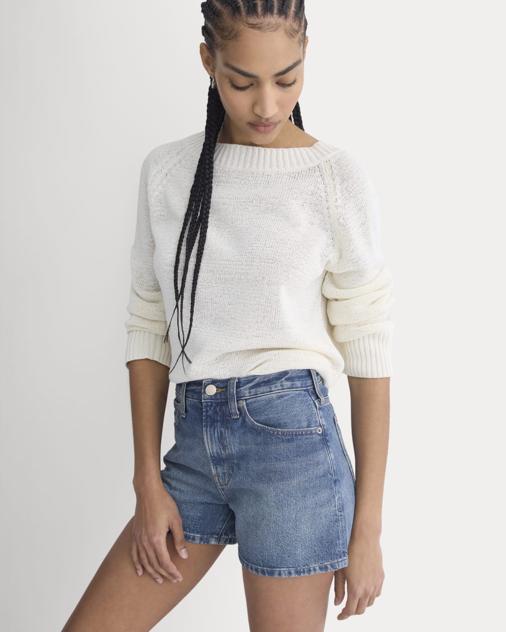 Classic Jean Short | Medium Indigo