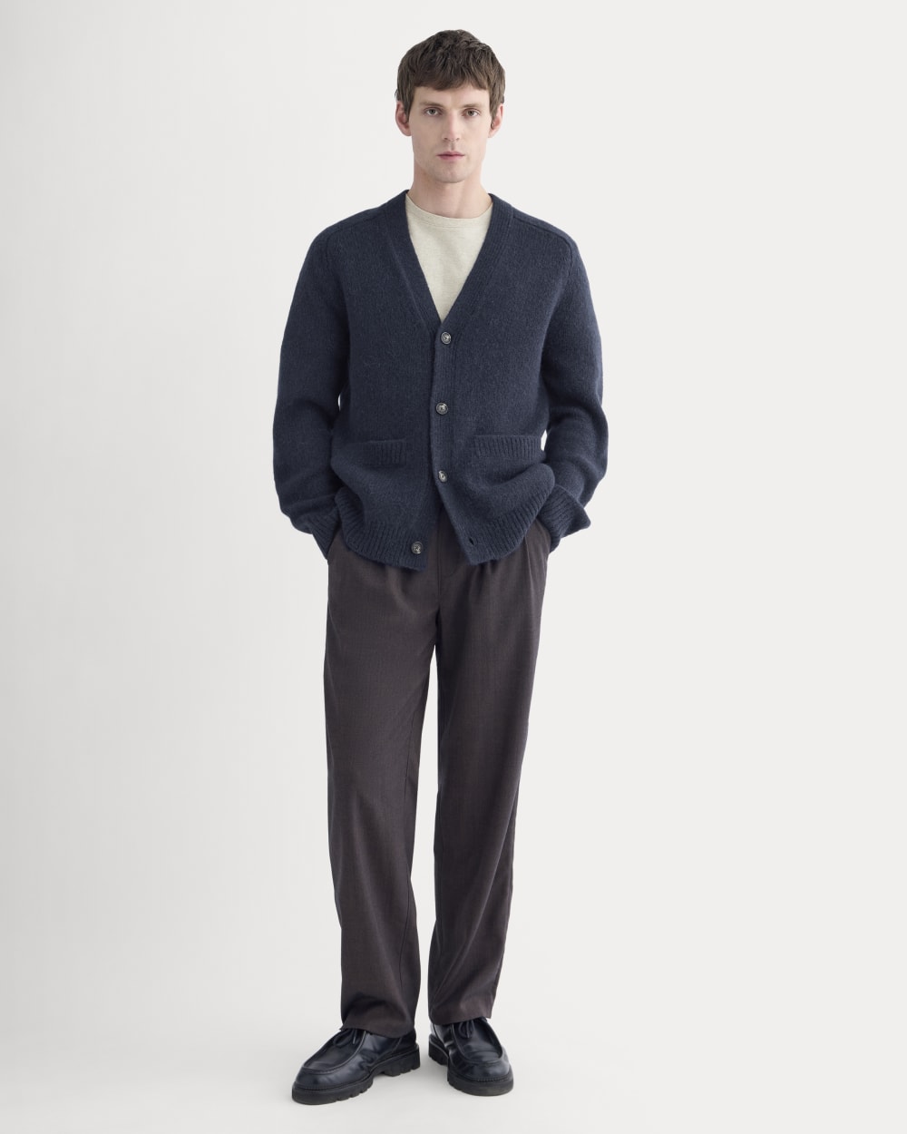 The Cloud Relaxed Cardigan | Navy