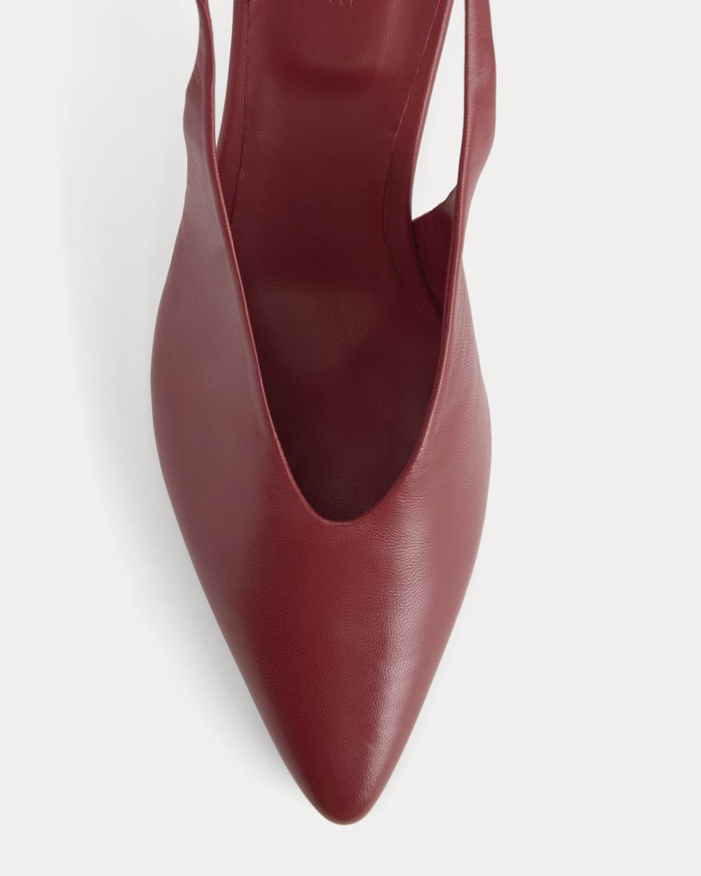 Pointed-Toe Slingback Heel | Rouge