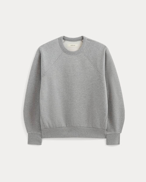 Luxe Fleece Raglan Crewneck | Vintage Heather Grey