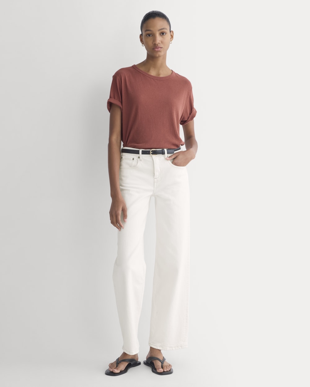 The Air Tee | Henna Red