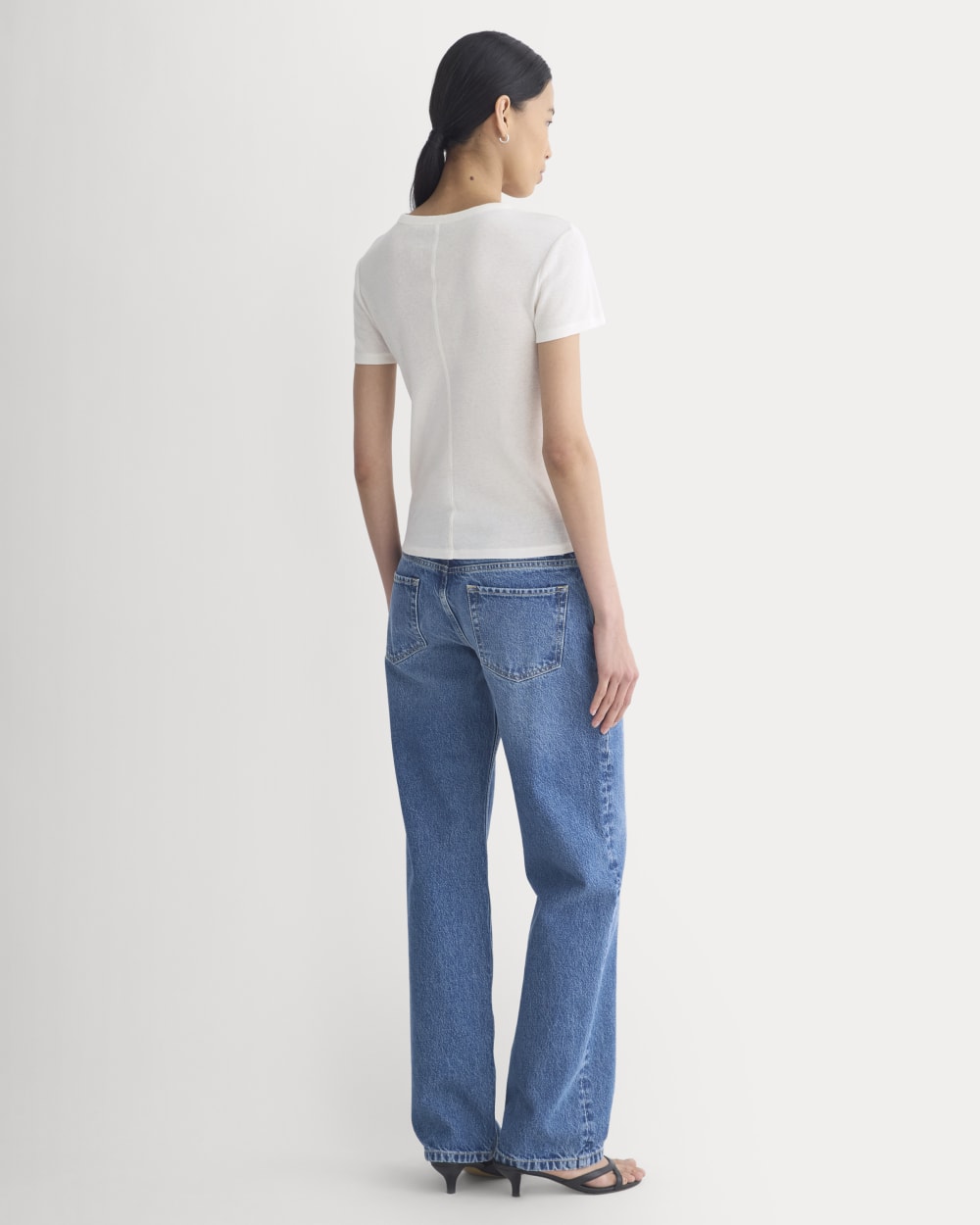 Tissue Short-Sleeve Crew | Bone