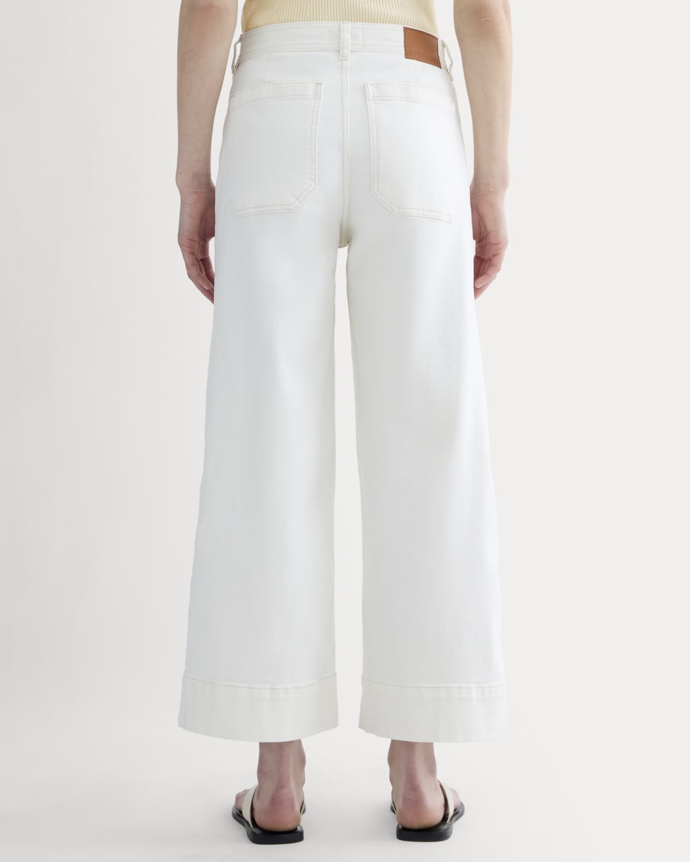 The Mariner Cropped Jean | Calico Ecru