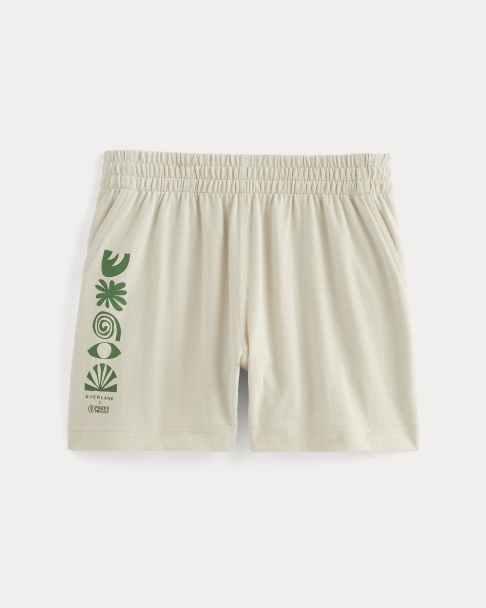 The Everlane x Parks Project Off-Duty Short | Natural / Green
