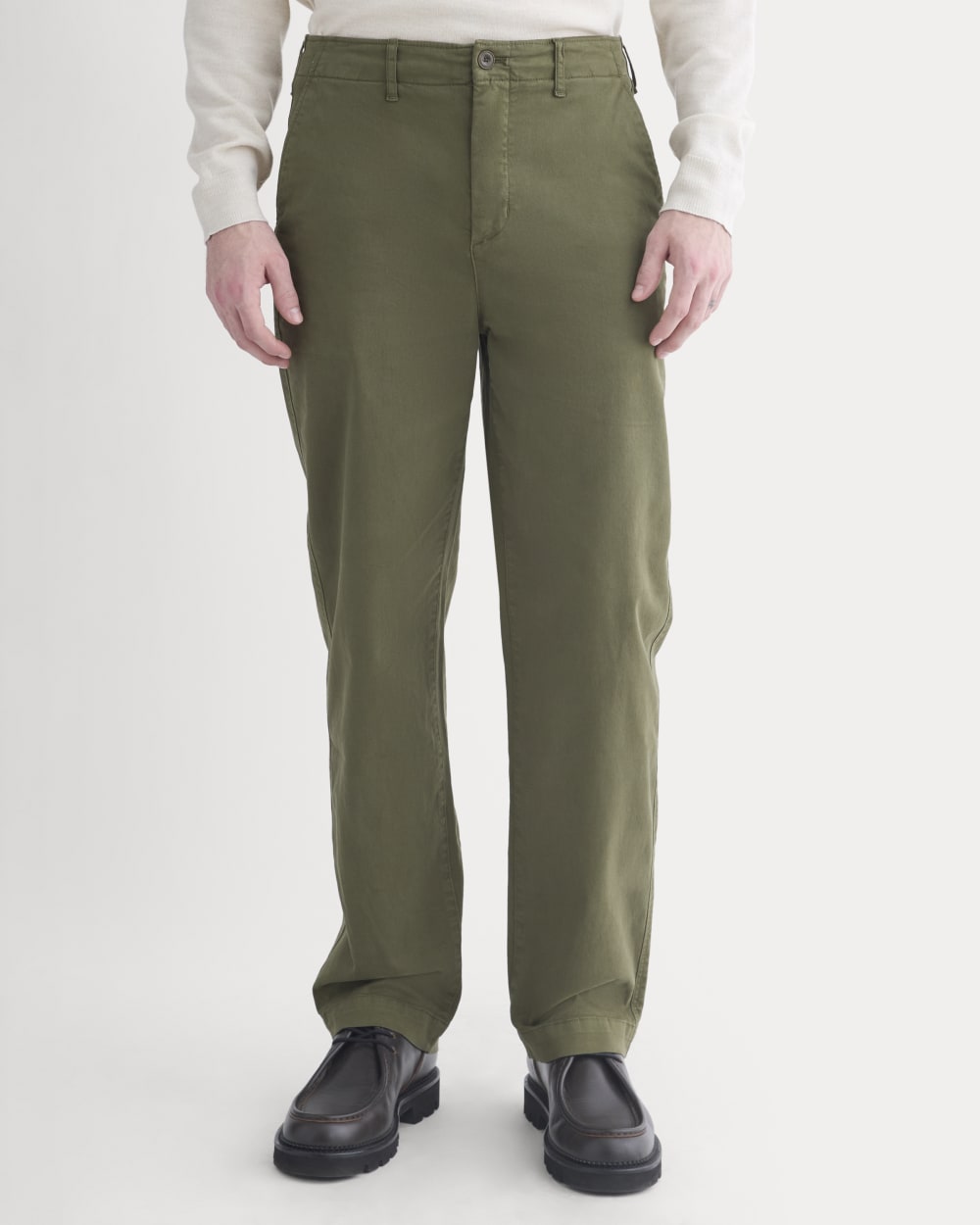 Everyday Straight-Fit Chino | Olive Night