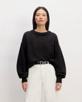 The Cocoon Crew in Alpaca | Heathered Black