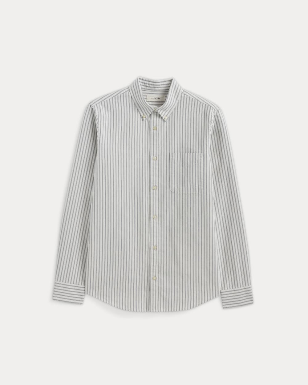 The Slim Oxford Shirt | Bone/Navy | Standard
