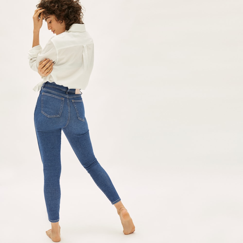 The Way-High® Clean Front Skinny Jean  | Vintage Blue | 28.5” Inseam