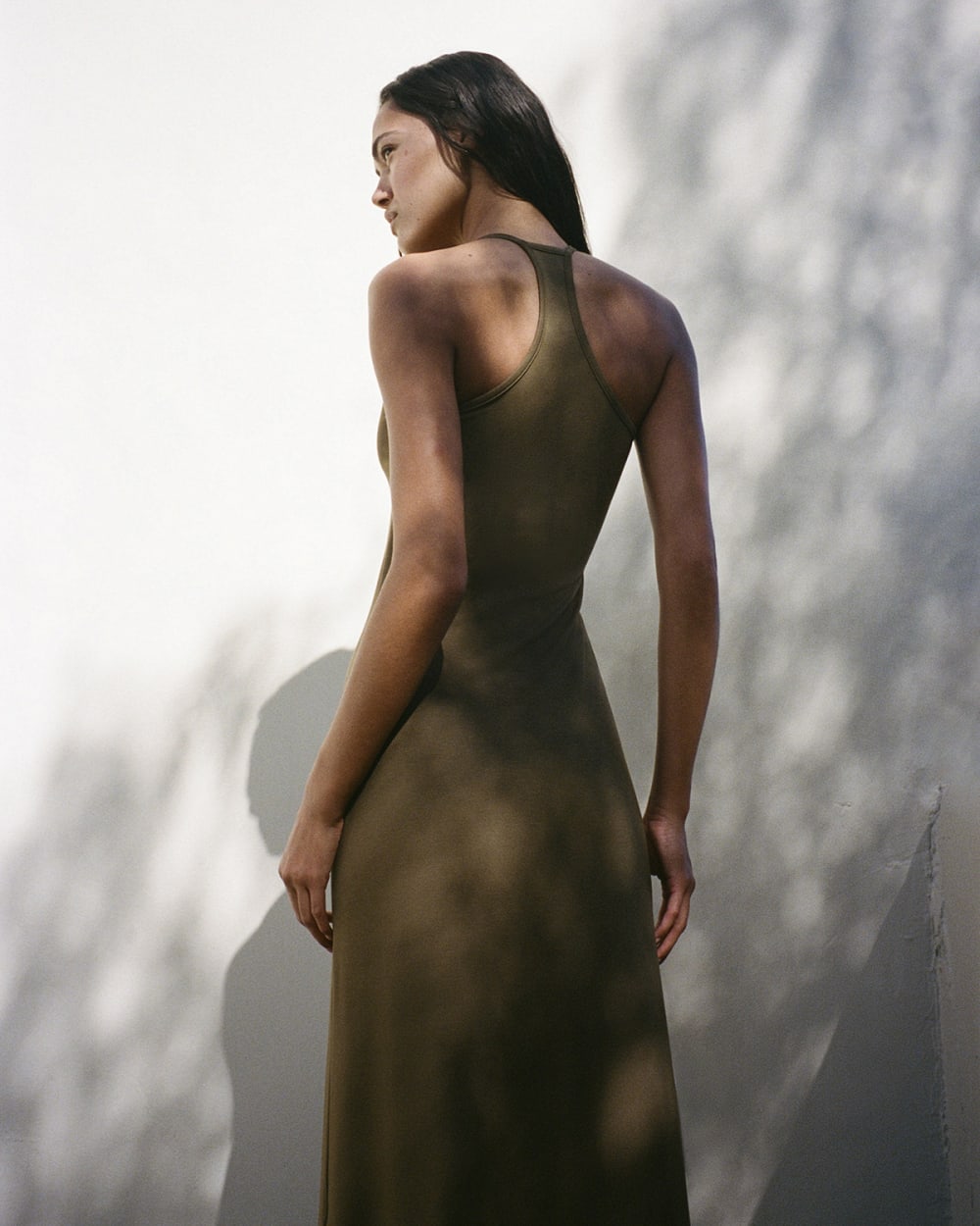 Racerback Maxi Knit Dress | Beech