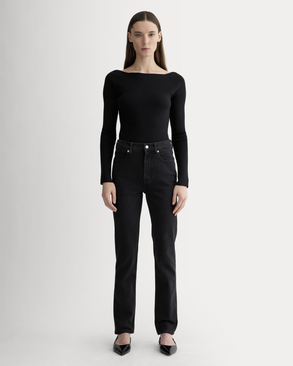 The Way-High® Slim Jean | Coal | 31" Inseam