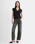 Loose Curve Jean | Carbon Midnight