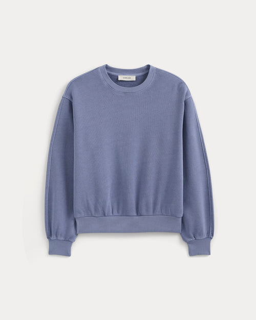 Lightweight Terry Blouson Crew | Velvet Morning