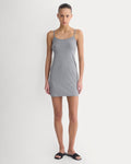 Knit Cami Mini Dress | Mid Heather Grey
