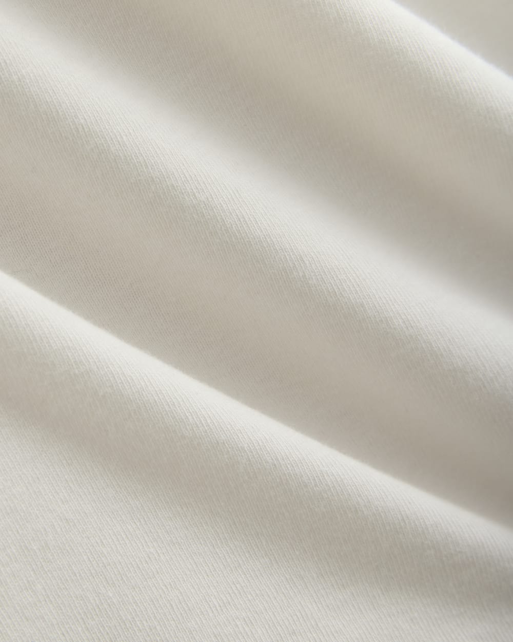 RetroSoft Cotton Square-Neck Tee | Bone