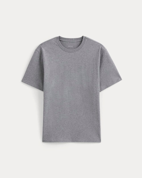 Archive Standard-Fit Cotton Crew | Vintage Heather Grey
