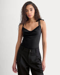 Tie-Shoulder Tank | Black