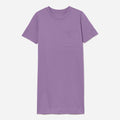 The Organic Cotton Weekend Tee Dress | Dark Orchid