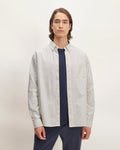 The Classic Oxford Shirt | Bone/Navy | Standard