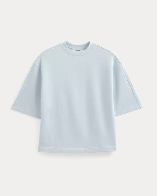 Lightweight Terry Oversized Tee | Skywriting