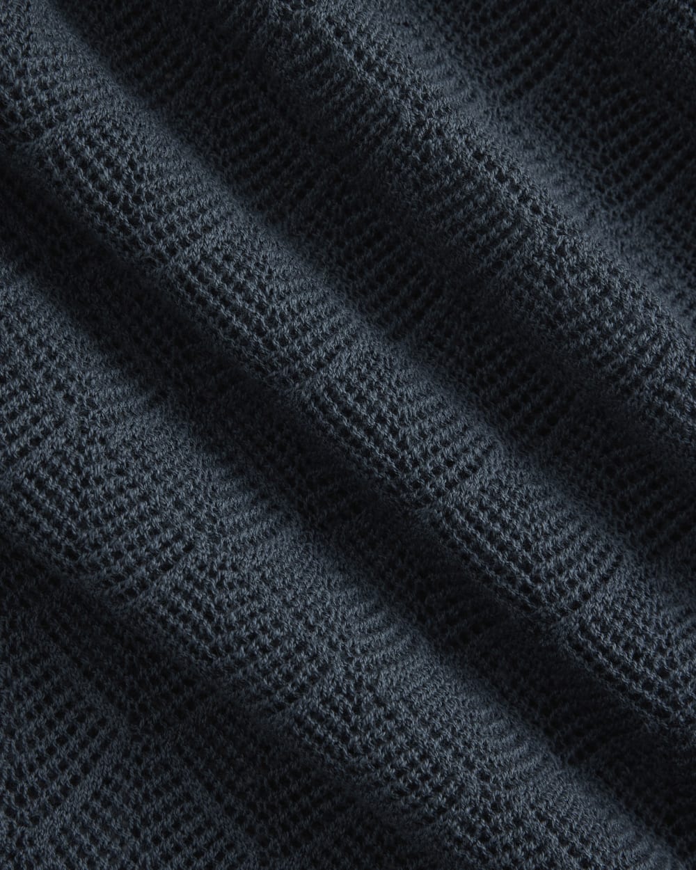 Open-Knit Resort Shirt | Midnight Navy