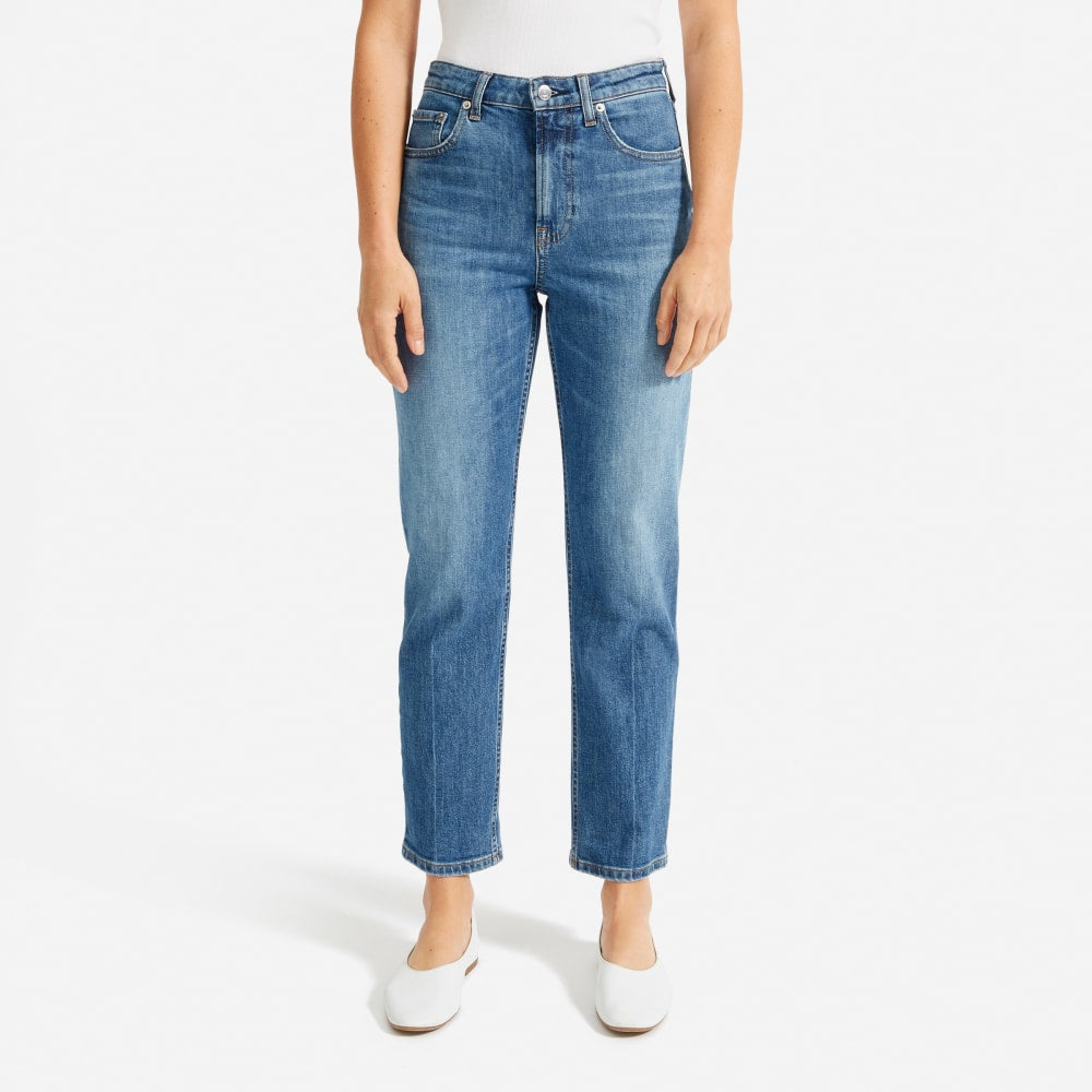 The Super-Straight Jean | Medium Blue Wash | Regular