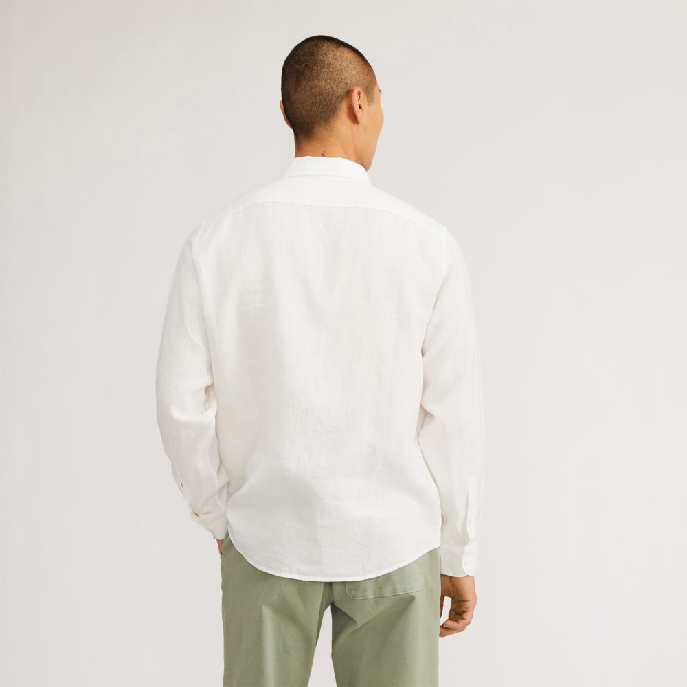 The Classic Shirt in Linen | White