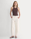 Pull-On Carpenter Jean | Ecru