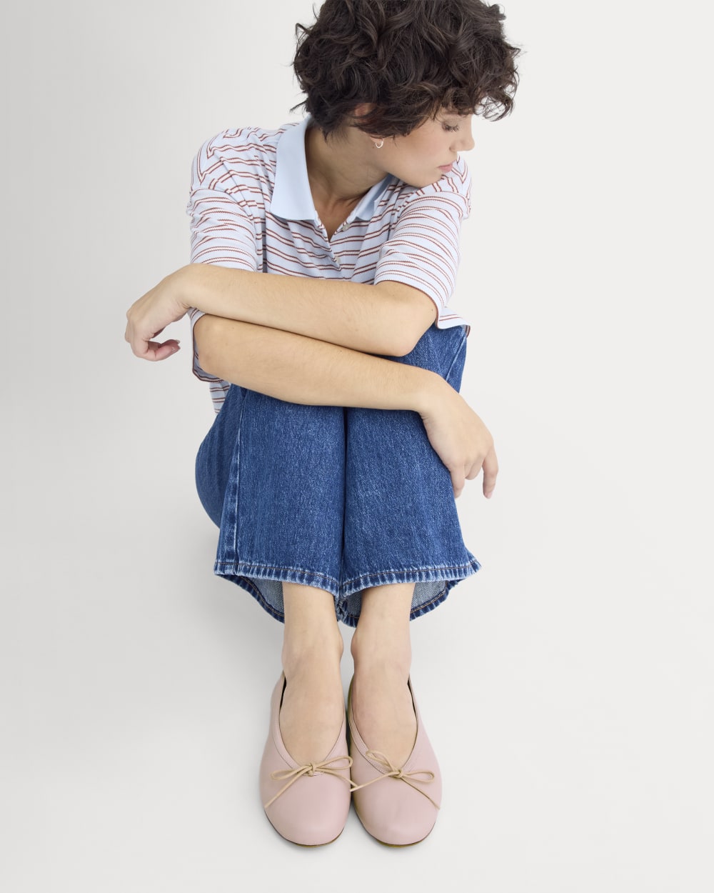 Made in Italy Ballet Flat | Pale Mauve