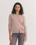 The Classic Cardigan in Cashmere | Dusty Rose