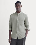 The Startup Shirt | Chambray Deep Lichen Green