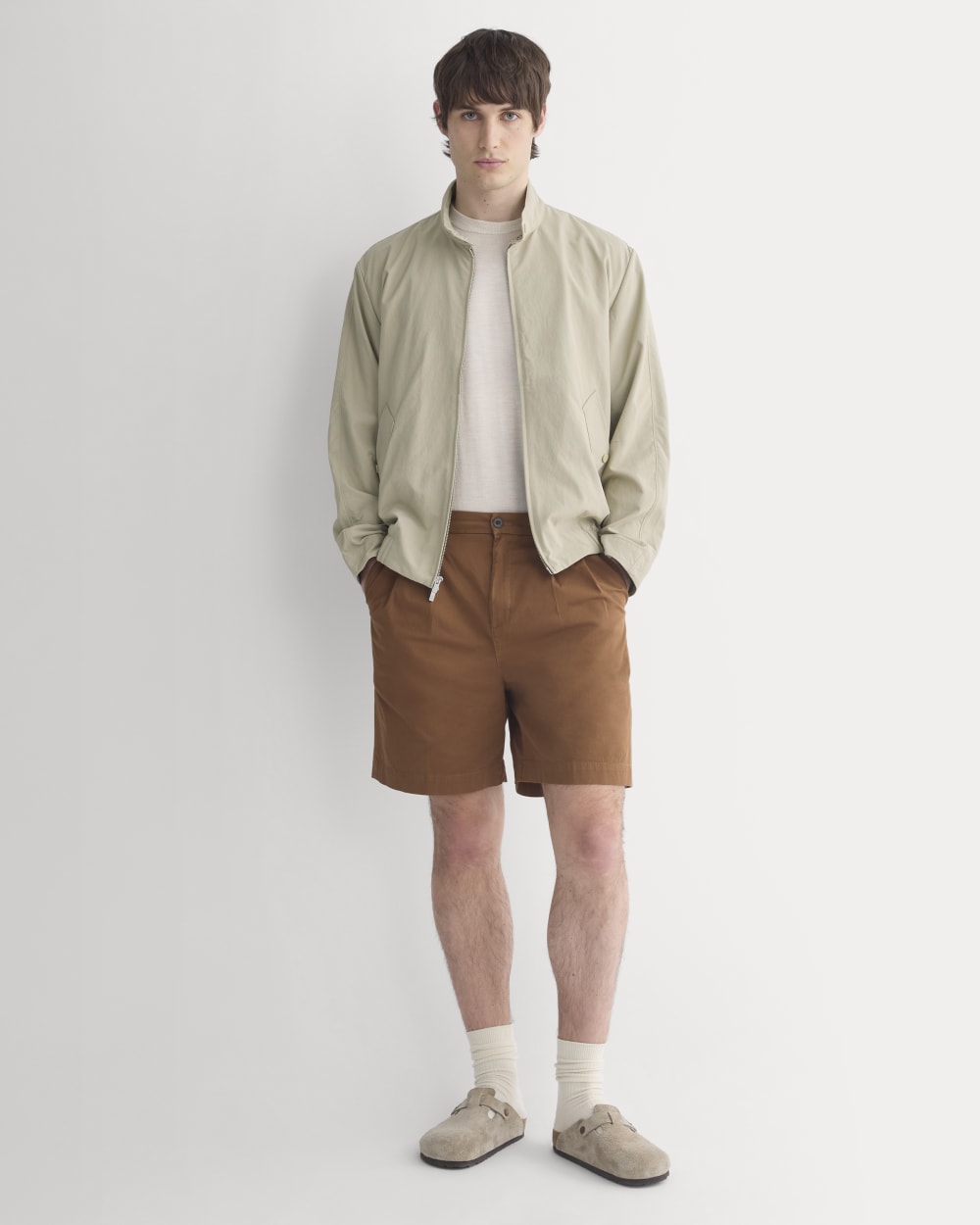 Pleated Easy Short | Toffee
