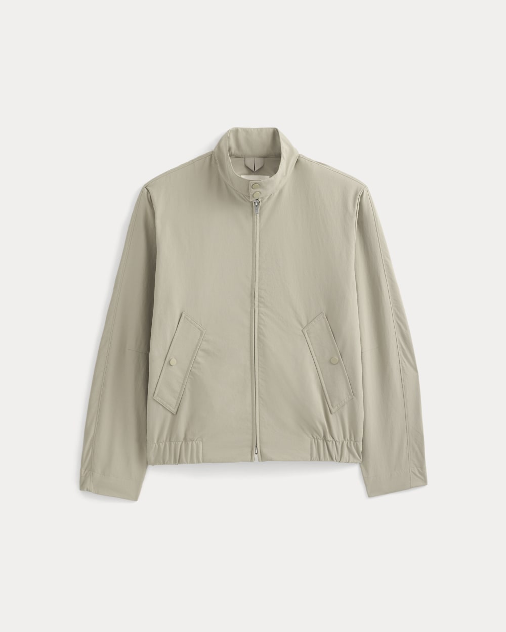 Re:Cycled Nylon Harrington Jacket | Trench Coat Khaki