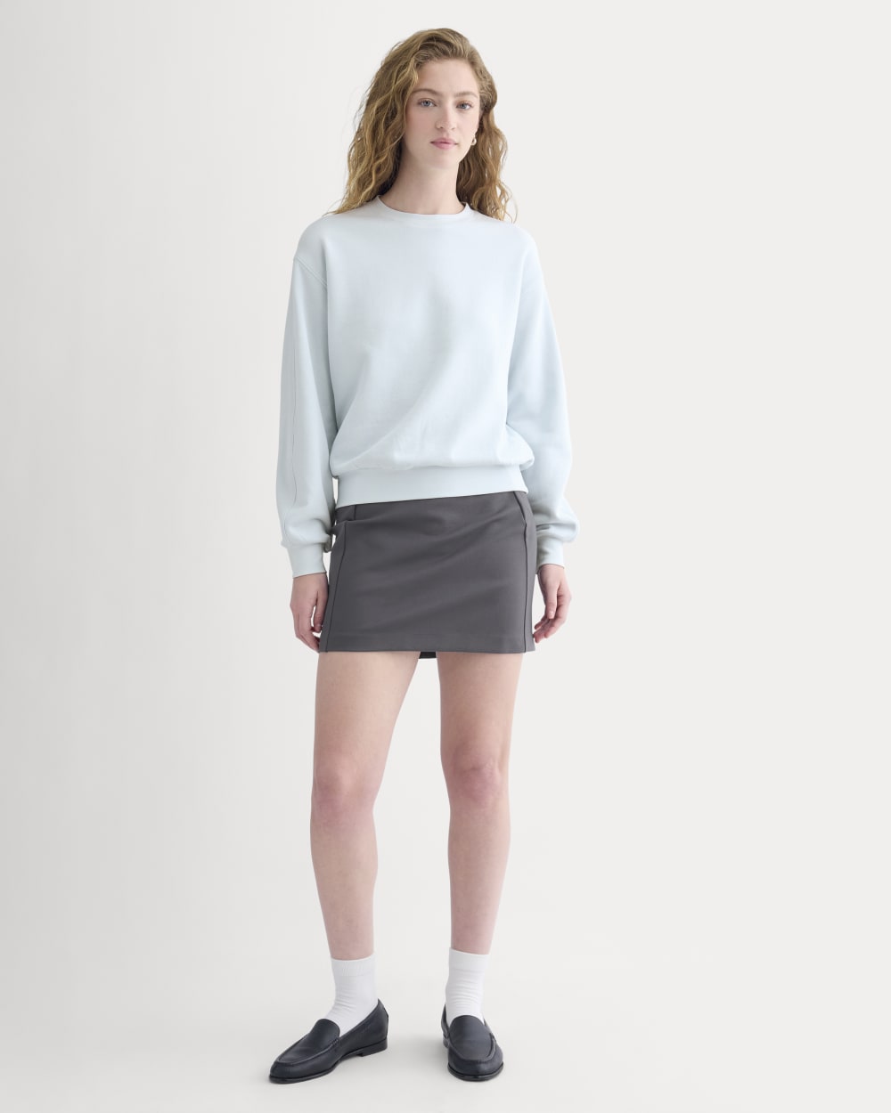 Lightweight Terry Blouson Crew | Skywriting