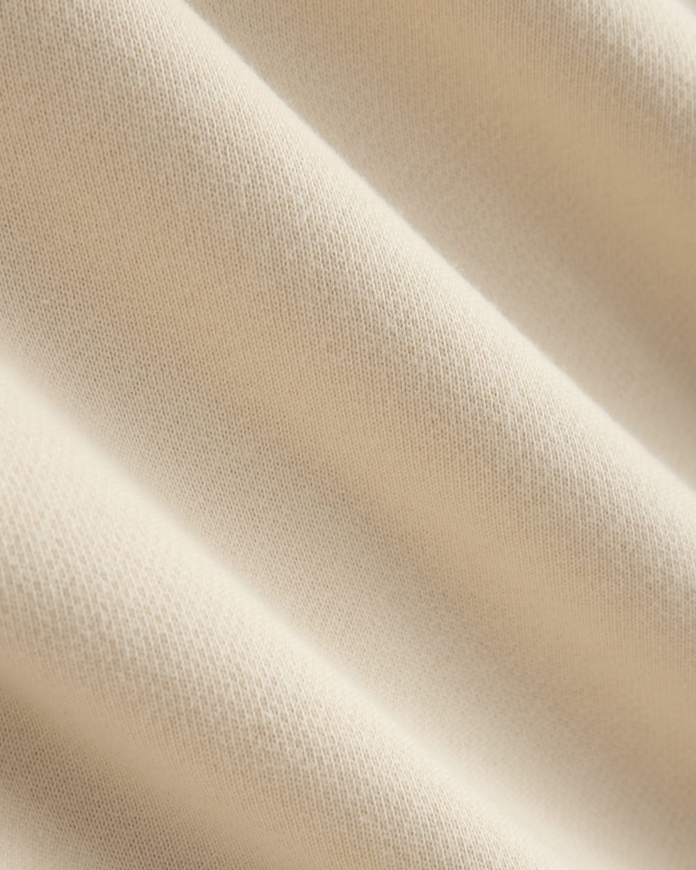 Lightweight Terry Bubble Sweatshirt | Parchment