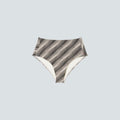 The High-Rise Hipster Bottom |  Black / Canvas
