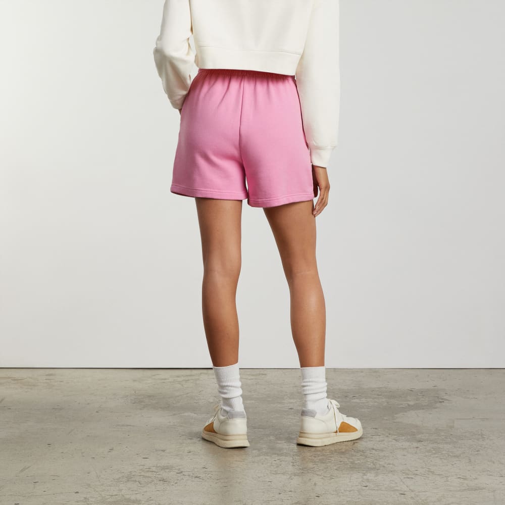 The Track Long Sweatshort | Bubble Gum