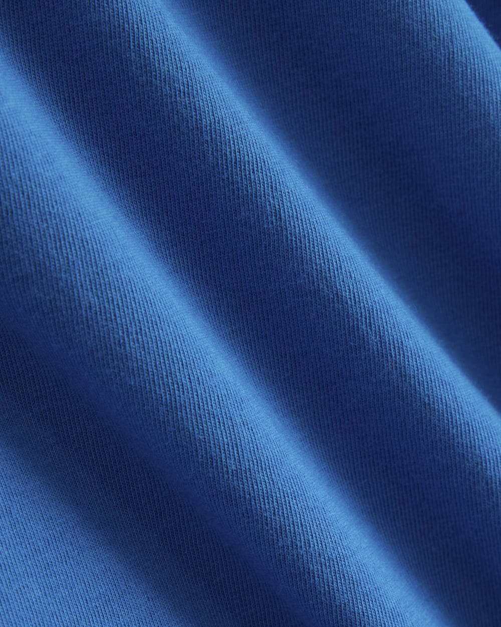The Box-Cut Tee in Essential Cotton | Imperial Blue | Pocket