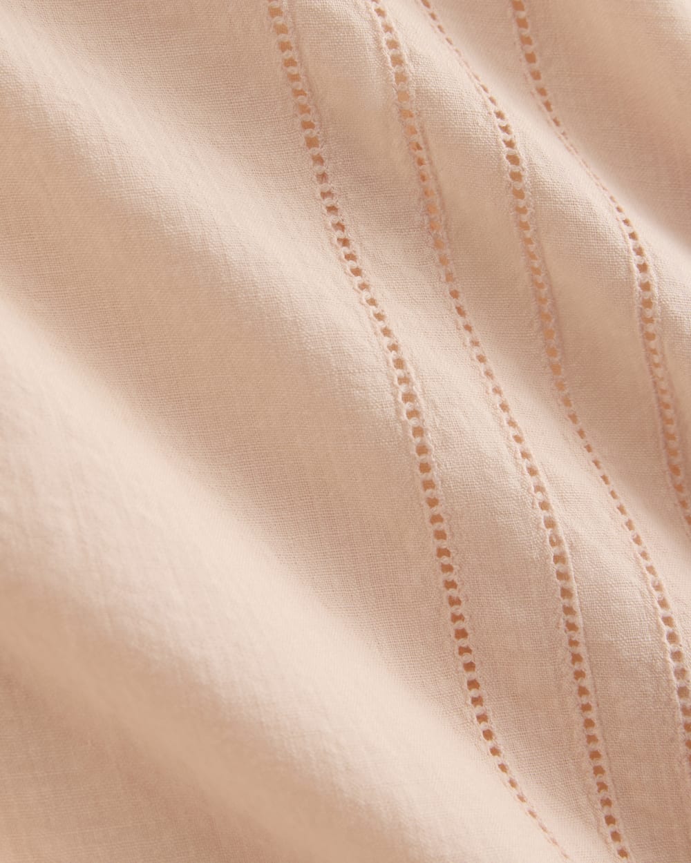 Cotton Gauze Resort Shirt | Pale Peach
