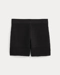 Open-Knit Short in Everyday Cotton | Black