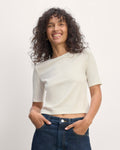 The Shimmy Tee | Bone