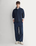 Baggy Parachute Pant | Deep Navy