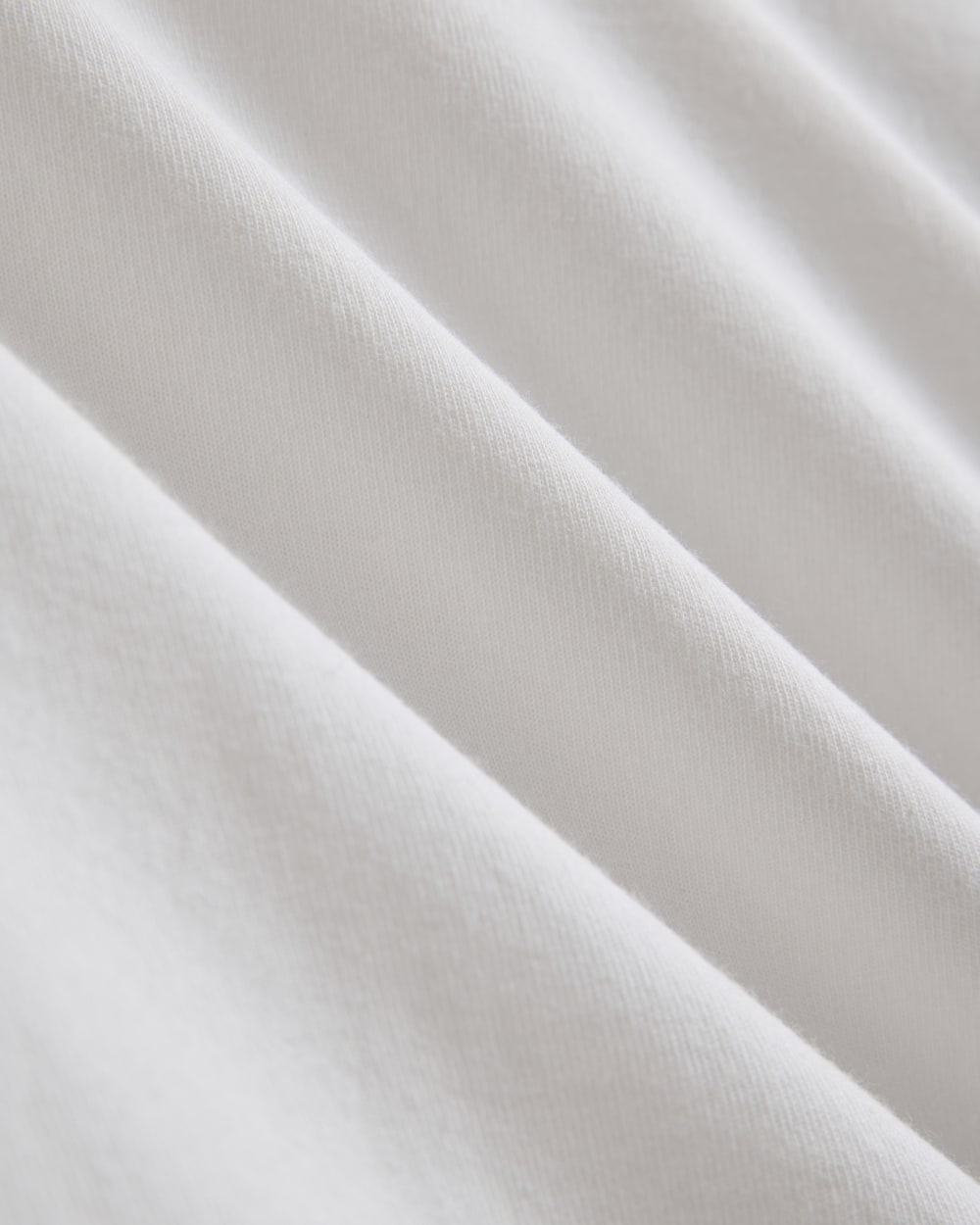 Relaxed Midweight Tee | White