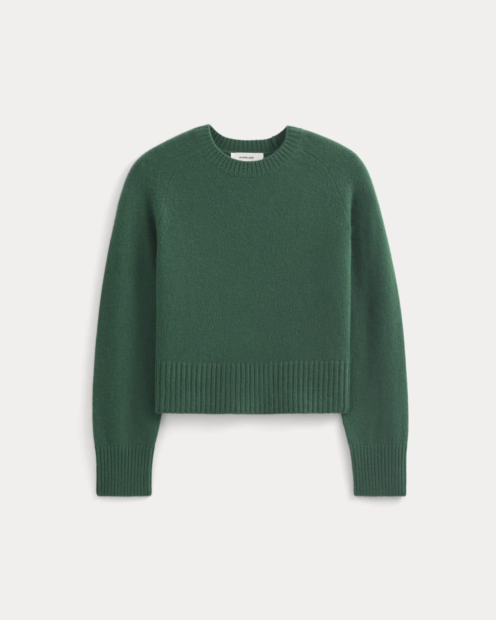 The Boxy Crew in Cashmere | Hunter Green