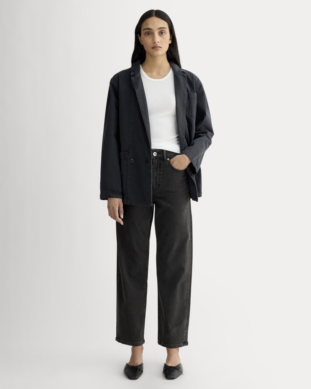 The Way-High® Jean 2.0 | Washed Black | 29.5” Inseam