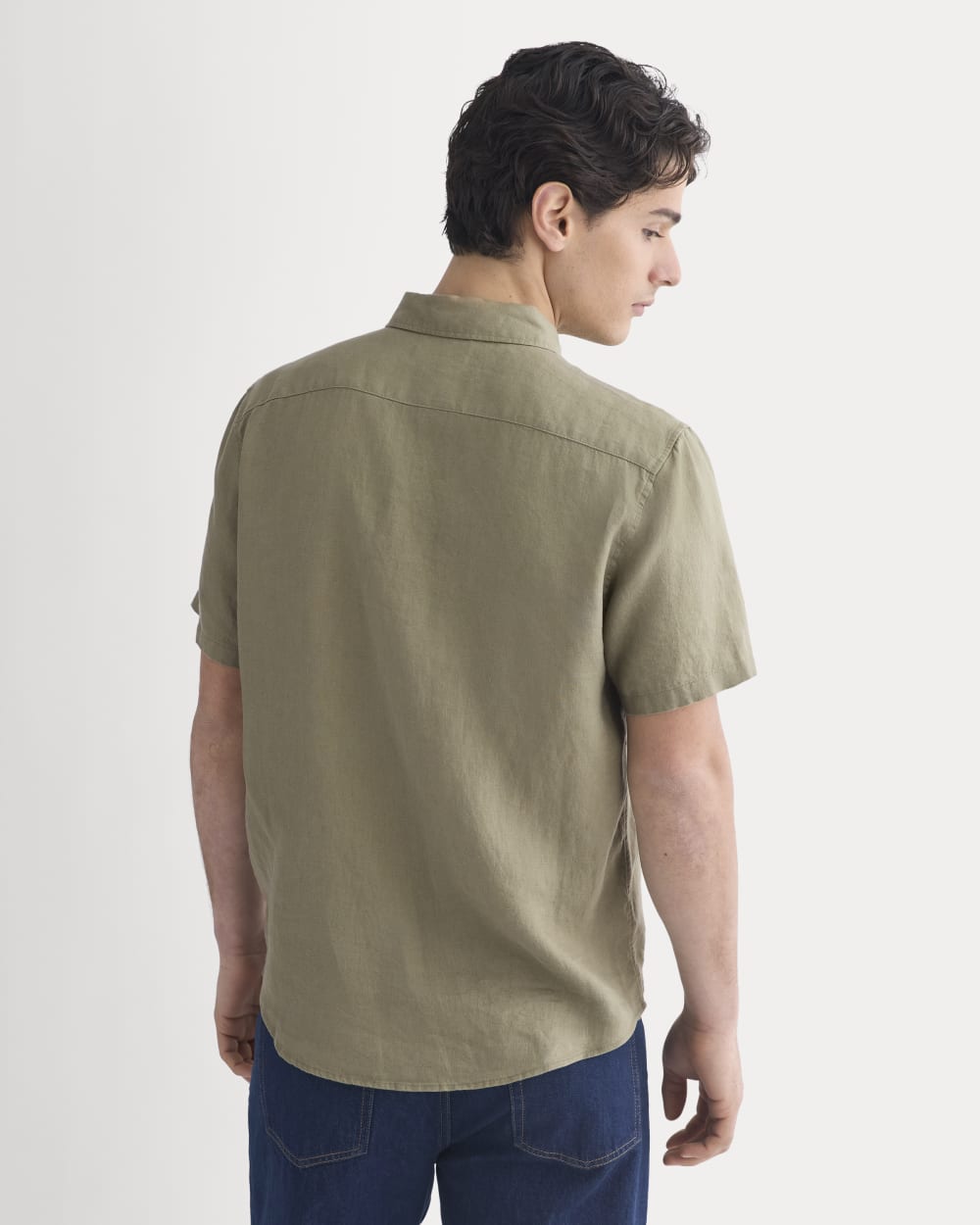 The Classic Short-Sleeve Shirt in Linen | Overland