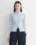 Full-Zip Ribbed Jacket in Everyday Cotton | Skywriting