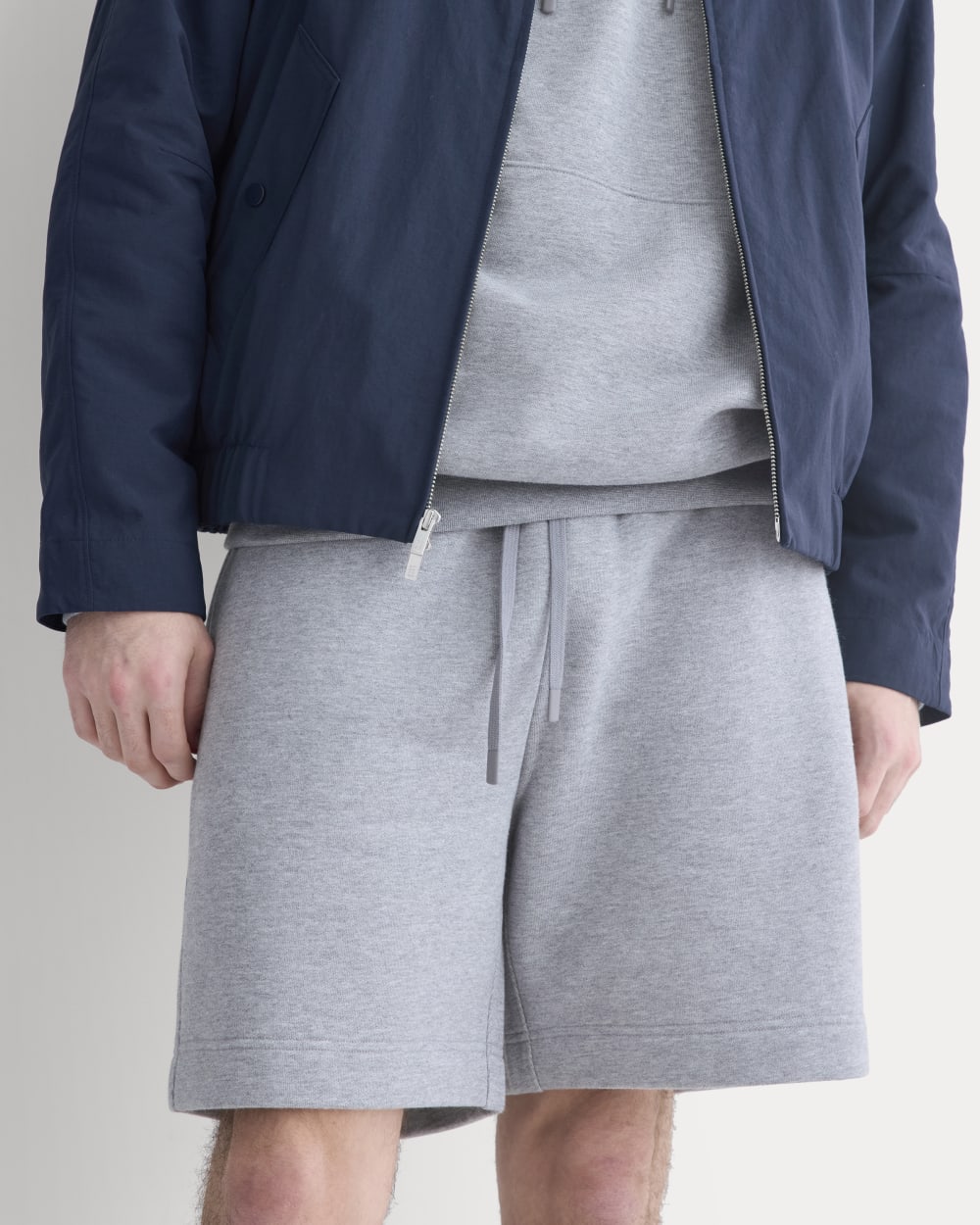 Luxe Fleece Easy Short | Vintage Heather Grey
