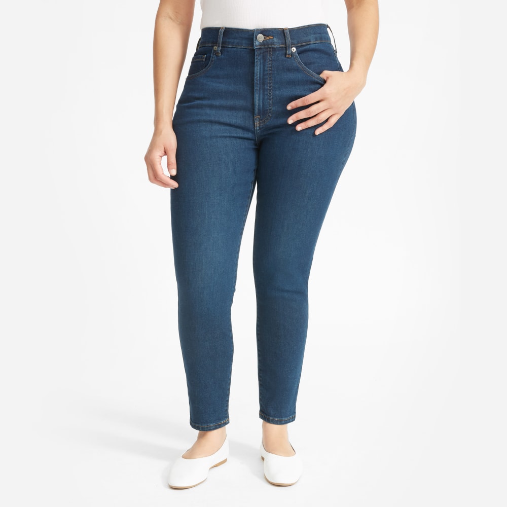 The Authentic Stretch High-Rise Skinny | Dark Blue Wash | 26.5" Inseam