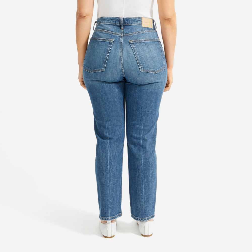 The Super-Straight Jean | Medium Blue Wash | Regular