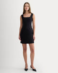 The Dream Square-Neck Dress | Black